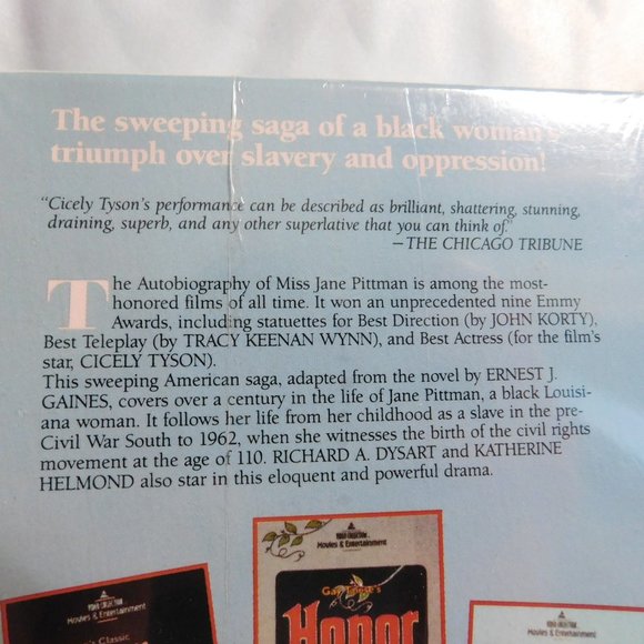 Miss Jane Pittman Autobiography Cicely Tyson VHS - Picture 4 of 6